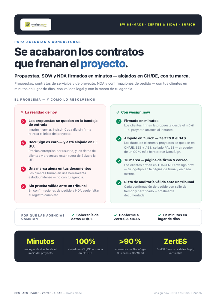 wesign.now en resumen