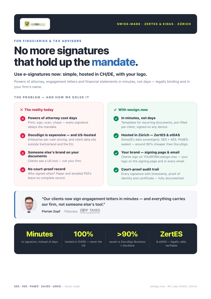 wesign.now in a nutshell